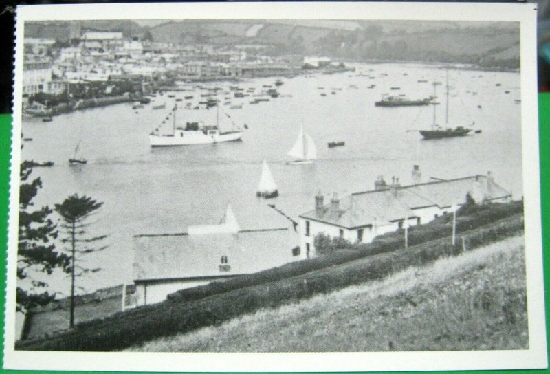 England Salcombe Harbour 1928 from Ferryside REPRO - unposted