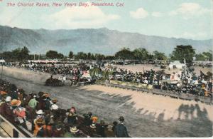 Chariot Races on New Year's Day - Pasadena CA, California - DB