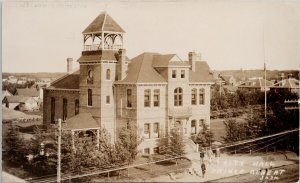 City Hall Prince Albert SK Saskatchewan Sask Unused RPPC Postcard H46