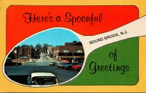 New Jersey Bound Brook Greetings Showing Hamilton Street