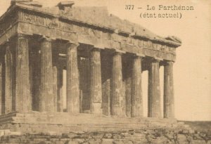 Greece Athens Parthenon Vintage Postcard 07.73