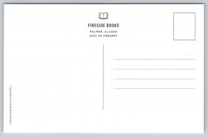 Fireside Books   Palmer  Alaska    Postcard