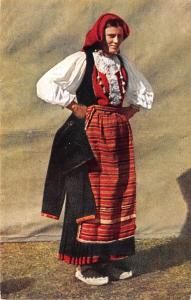 B74568 hrvatske narodne nosnje pljica folklore costume croatia