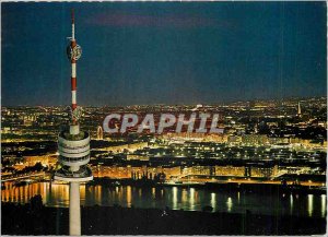 Postcard Modern Vienna Danube Tower