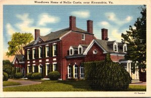 Virginia Alexandria Woodlawn Home Of Nellie Custis 1950