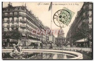Paris 5 - Rue Soufflot - Pantheon Old Postcard -