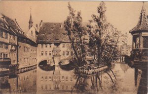 Germany Nuernberg Partie an der Museumsbruecke