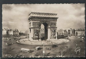 France Postcard - Paris - Place Et Arc De Triomphe De L'Etoile      T9313 