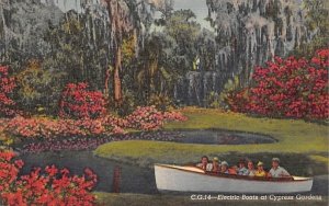 Electric Boats at Cypress Gardens Florida