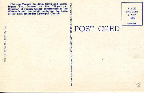 IL - Chicago. Temple Building