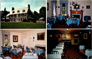Postcard WV Shepherdstown Bavarian Inn & Rathskeller Restaurant 1950s V12