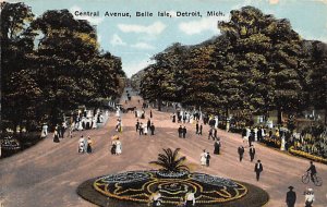 Belle Isle Central Avenue  - Detroit, Michigan MI