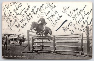 1902 The Horse Show Atlantic City New Jersey NJ Animal Race Posted Postcard