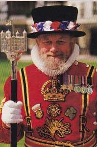 England London Beefeaters At The Tower Of London