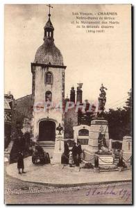 Old Postcard Charmes Our Lady of Grace The Vosges and the Monument to the Dea...