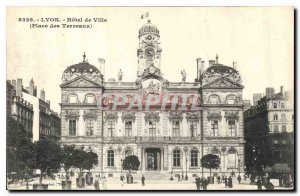 Postcard Old Lyon City Hall Places of Tevveauz