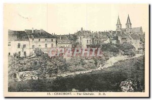 Old Postcard Chaumont General view