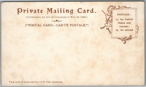 TRENTON NJ SCENES ANTIQUE POSTCARD