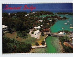 Postcard Somerset Bridge Bermuda British Overseas Territory