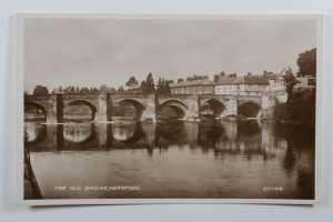 Hereford - The Old Bridge - Real Photo Postcard      (b3)