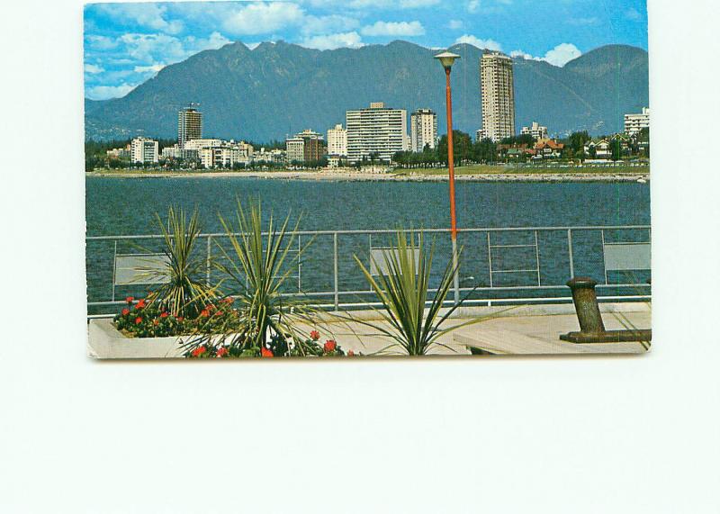 Postcard English Bay Skyline Maritime Museum Vancouver B C Canada   # 4257A