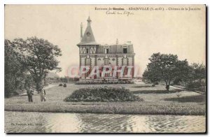 Postcard Old surroundings Houdan Adainville S and O castle of Jauniere