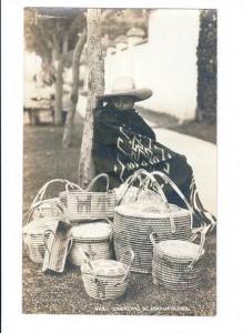 LP95  Mexico, postcard, Baskets, Canastas De Irapuato, 