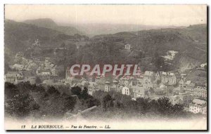 Old Postcard La Bourboule Fenestre View