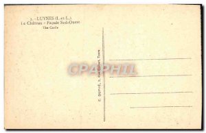 Old Postcard Luynes The Facade South West Chateau