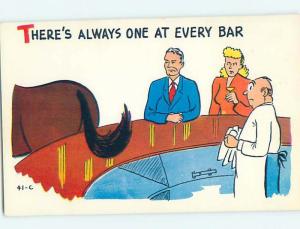 Pre-1980 comic ONE IN EVERY BAR - HORSE ASS SHOWN HL3551