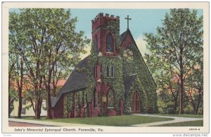 John´s Memorial Episcopal Church, Farmville, Virginia, PU-1950
