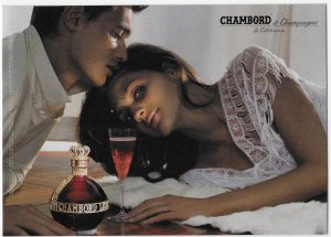 Chambord de Champagne GoCard Postcard Advertising 4 by 6