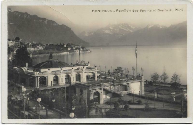 Switzerland Montreux pavillon des sports dents du midi 01.27