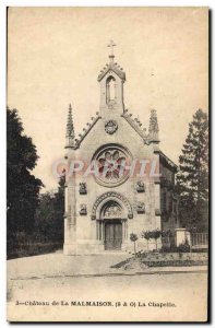 Old Postcard Chateau de Malmaison La Chapelle