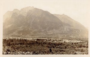 Mount Si From North Bend Washington USA Old RPC Postcard