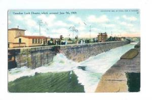 LP74  Canadian Lock Disaster, June 9th, 1909, postcard