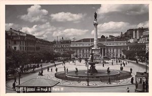 Praca D Pedro IV Lisboa Unused 