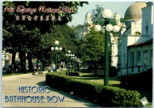 Historic Bathhouse Row, Hot Springs National Park - Hot Springs, Arkansas