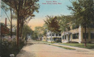 Augusta, Maine, Green Street Looking West