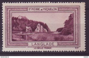 Label ** Saint Pierre et Miquelon Langlade