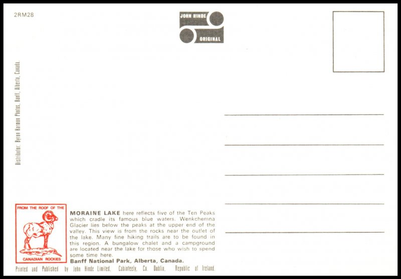 Moraine Lake,Banff National Park,Alberta,Canada