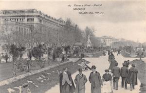 MADRID SPAIN SALON DEL PRADO~HAUSER y MENET #187 POSTCARD