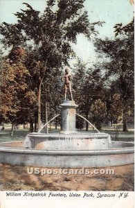 William Kirkpatrick Fountain Union Park - Syracuse, New York