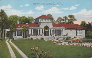 Postcard Embassy Club Gulfport MS Mississippi