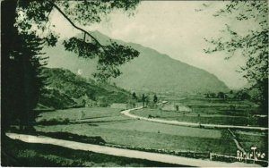 CPA LARUNS et la Vallee d'Ossau de la Cote des Eaux-Bonnes (1163769)