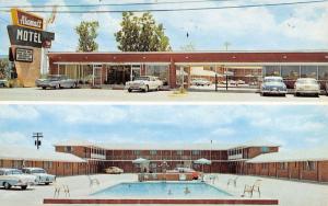 Greenville Mississippi Alamatt Motel Multiview Vintage Postcard K41713