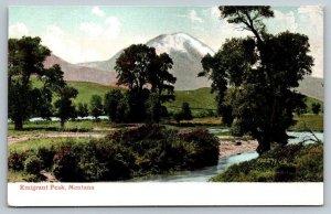 Emigrant Peak  Montana   Postcard   c1907