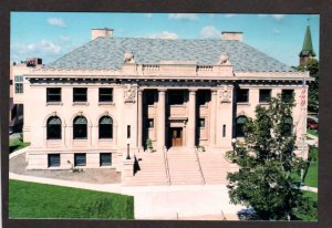 MI Peter White Public Library Marquette Arts Culture Center Michigan Postcard