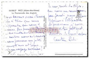 Postcard Modern Nice Promenade Des Anglais