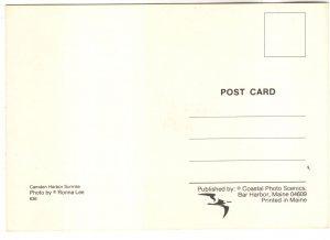 Camden Harbor Sunrise, Maine